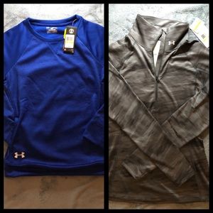 x2 Under Armour Crew fleece/coldgear